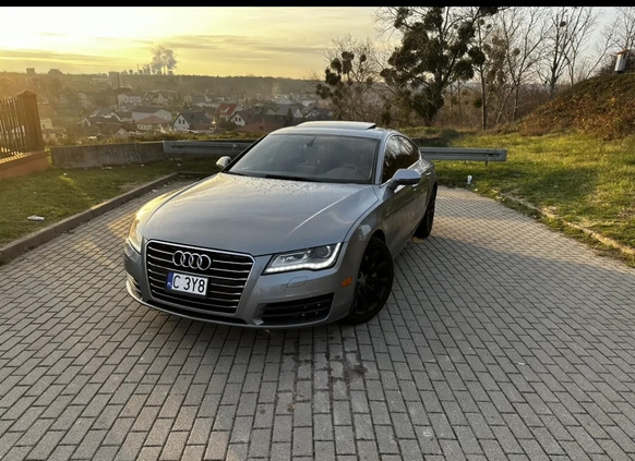 Audi A7 cena 70999 przebieg: 227000, rok produkcji 2013 z Świecie małe 466